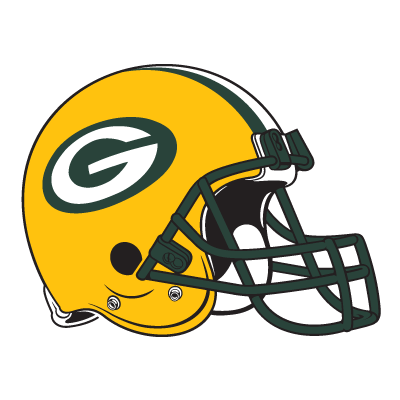 Green Bay Packers Helmet Logo Vector