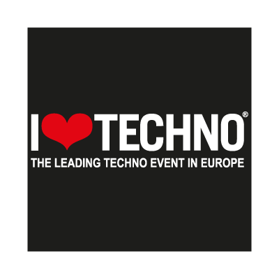 i love techno hoodie