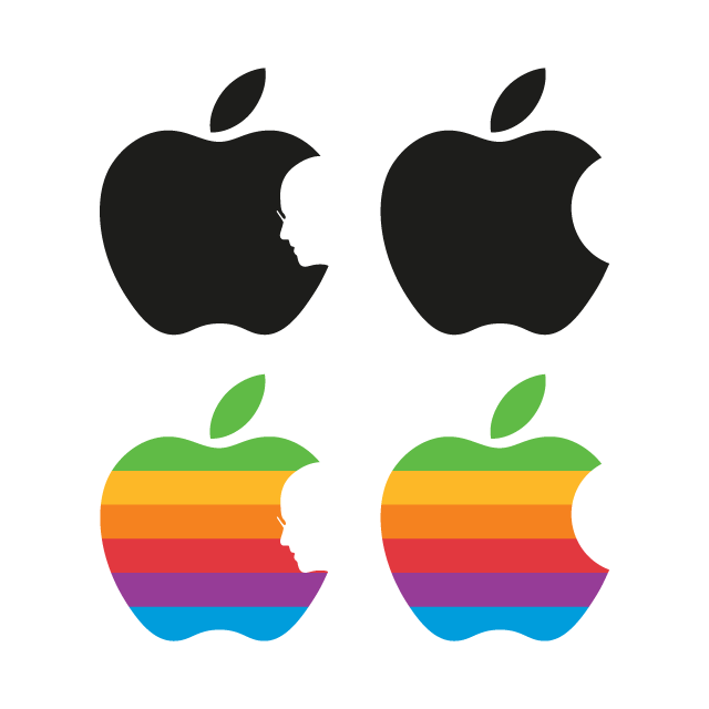 Steve Jobs Old Apple Logo
