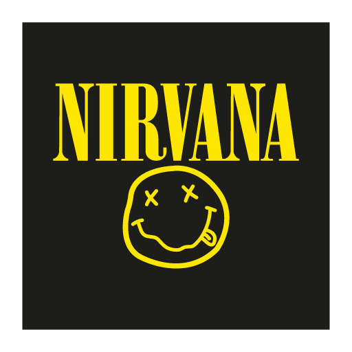 Nirvana rock band logo in (.EPS) vector free download