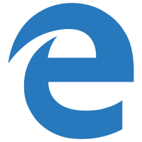 transparent microsoft edge logo