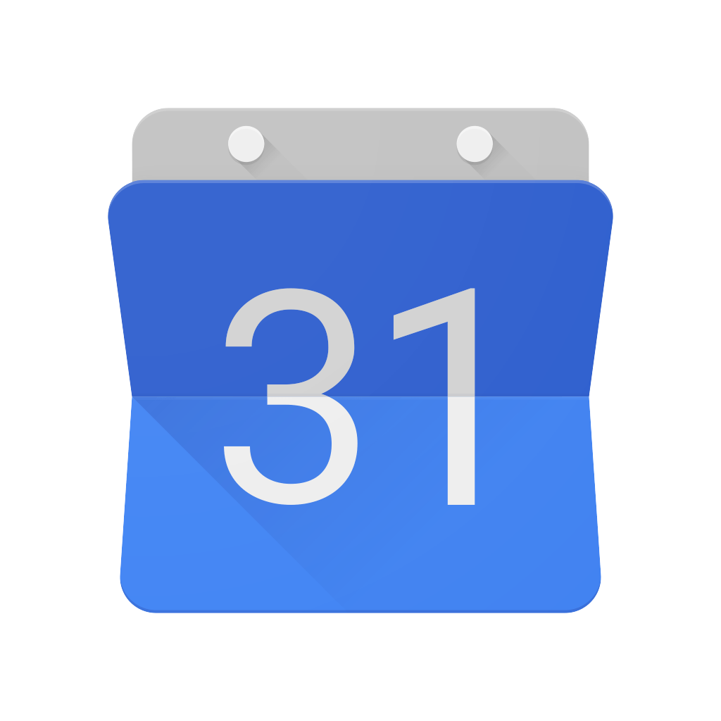 Google Calendar icon in (.EPS + .AI) vector free download